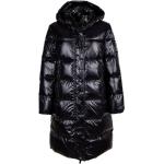 Reduzierte Schwarze Gesteppte Elegante Armani Exchange Damensteppmäntel aus Polyamid Größe L für den für den Winter 