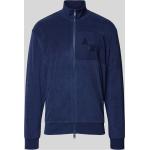 Marineblaue Unifarbene Armani Exchange Zip Hoodies & Sweatjacken aus Baumwollmischung für Herren Größe L 