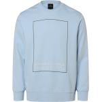 Hellblaue Armani Exchange Rundhals-Ausschnitt Herrensweatshirts Größe XXL 