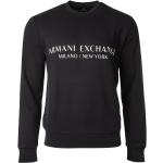 Unifarbene Elegante Armani Exchange Rundhals-Ausschnitt Herrensweatshirts Größe XXL 