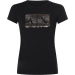 Bunte Armani Exchange Rundhals-Ausschnitt T-Shirts für Damen Größe M 
