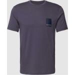 Marineblaue Armani Exchange T-Shirts aus Baumwolle für Herren Größe XL 