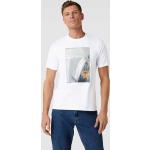 Weiße Armani Exchange T-Shirts aus Baumwolle für Herren Größe M 