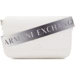 Weiße Armani Exchange Umhängetaschen aus Kunstleder für Damen 