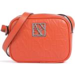 Reduzierte Orange Armani Exchange Umhängetaschen aus Kunstleder für Damen 