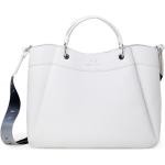 Reduzierte Weiße Armani Exchange Damenschultertaschen & Damenshoulderbags aus Polyester 