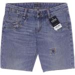 Reduzierte Blaue Armani Jeans Jeans-Shorts aus Denim für Damen Größe S 