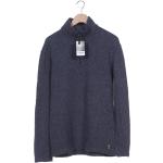 Reduzierte Blaue Armani Jeans Wollpullover aus Wolle für Herren Größe XL 