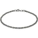 Reduzierte Silberne Zeeme Königsarmbänder & Königsketten Armbänder poliert aus Silber für Damen 