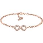 Pinke Elli Infinity Armbänder & Unendlich Armbänder aus Silber für Damen 