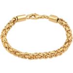 Goldene Elegante Königsarmbänder & Königsketten Armbänder aus Silber für Herren 