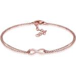 Pinke Elegante Elli Infinity Armbänder & Unendlich Armbänder für Damen 