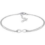 Reduzierte Silberne Elegante Elli Infinity Armbänder & Unendlich Armbänder aus Silber für Damen zum Valentinstag 