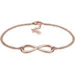 Silberne Infinity Armbänder & Unendlich Armbänder aus Silber mit Diamant für Damen zum Valentinstag 