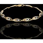 Reduzierte Goldene Edenly Damenarmbänder mit Tiermotiv aus Gold mit Diamant 