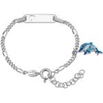 Armband für Kinder Silber gravierbar Delfin