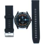 Schwarze Wasserdichte Armbanduhren mit LCD-Zifferblatt mit Stoppfunktion zum Sport 