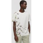 Weiße Batik Armedangels Aado Bio Nachhaltige T-Shirts aus Baumwolle für Herren Größe M 