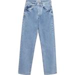 Blaue Armedangels Bio Nachhaltige High Waist Jeans aus Denim für Damen Größe L 