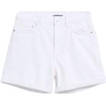 Weiße Armedangels Bio Nachhaltige Jeans-Shorts aus Denim für Damen Größe S für den für den Sommer 