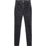 Graue Armedangels Tillaa Bio Nachhaltige Skinny Jeans aus Denim für Damen Größe L 