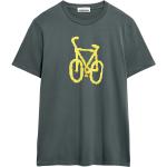 Olivgrüne Armedangels Jaames Bio Nachhaltige T-Shirts für Herren Größe S 