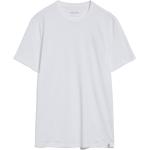 Weiße Armedangels Jaames Bio Nachhaltige T-Shirts für Herren Größe M 