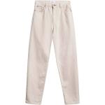 Weiße Armedangels Mairaa Bio Nachhaltige Mom-Jeans mit Reißverschluss aus Denim für Damen Größe XS 