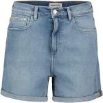 Blaue Armedangels Silvaa Bio Nachhaltige Jeans-Shorts aus Denim für den für den Sommer 