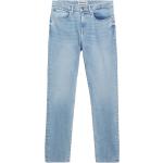 Blaue Armedangels Bio Nachhaltige Tapered Jeans aus Denim enganliegend für Herren 