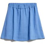 Blaue Armedangels Bio Mini Nachhaltige Leinenröcke aus Leinen für Damen Größe M 