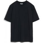 Schwarze Langärmelige Armedangels Bio Nachhaltige T-Shirts aus Baumwolle für Damen Größe XXL 