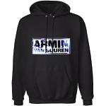 Armin Van Buuren Black Hoodies Printed Sweatshirt Graphic Mens Pullover Hooded M