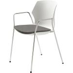 Weiße Mayer Sitzmöbel Armlehnstühle aus Textil Breite 50-100cm, Höhe 50-100cm, Tiefe 50-100cm 