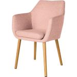 Pinke Moderne Mørteens Nicholas Armlehnstühle aus Textil mit Armlehne Breite 50-100cm, Höhe 50-100cm, Tiefe 50-100cm 