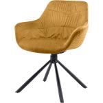 Gelbe SalesFever Armlehnstühle aus Textil Breite 50-100cm, Höhe 50-100cm, Tiefe 50-100cm 