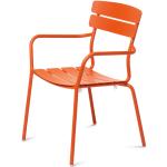 Orange Gartenstühle & Balkonstühle aus Aluminium Breite 50-100cm, Höhe 50-100cm, Tiefe 50-100cm 