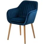 Reduzierte Blaue Moderne Mørteens Armlehnstühle aus Holz Breite 50-100cm, Höhe 50-100cm, Tiefe 50-100cm 