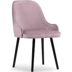 Reduzierte Lavendelfarbene Moderne Armlehnstühle aus Massivholz gepolstert Breite 50-100cm, Höhe 50-100cm 