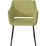 Hellgrüne Moderne Möbel Exclusive Polsterstühle aus Stoff gepolstert Breite 50-100cm, Höhe 50-100cm, Tiefe 50-100cm 2-teilig 