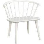 Weiße Retro Topdesign Holzstühle lackiert aus Massivholz mit Armlehne Breite 50-100cm, Höhe 50-100cm, Tiefe 50-100cm 
