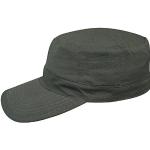 Olivgrüne Army-Caps aus Baumwolle für Herren Größe XL für den für den Sommer 