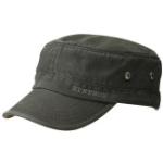 Schwarze Sportliche Stetson Datto Army-Caps für Herren Größe S für den für den Frühling 