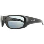 Schwarze Arnette Hot Shot Rechteckige Sonnenbrillen polarisiert aus Kunststoff für Herren 