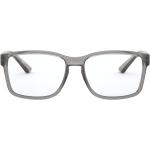 Graue Arnette Rechteckige Vollrand Brillen aus Kunststoff für Herren 