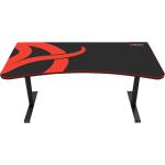 Schwarze Gaming Tische aus MDF Breite 150-200cm, Höhe 150-200cm, Tiefe 50-100cm 
