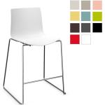Weiße Arper Catifa 46 Barhocker & Barstühle aus Kunststoff stapelbar Breite 0-50cm, Höhe 50-100cm, Tiefe 0-50cm 10-teilig 