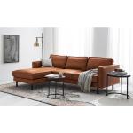 Braune Ars Manufacti Zweisitzer-Sofas aus Kunstleder mit Armlehne Breite 200-250cm, Höhe 50-100cm, Tiefe 150-200cm 2 Personen 