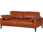 Braune Vintage Ars Manufacti Vintage Zweisitzer-Sofas aus Leder Breite 150-200cm, Höhe 50-100cm, Tiefe 50-100cm 2 Personen 