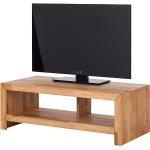 Braune Ars Natura KireaWOOD TV-Lowboards & Fernsehtische aus Massivholz Breite 100-150cm, Höhe 0-50cm, Tiefe 0-50cm 